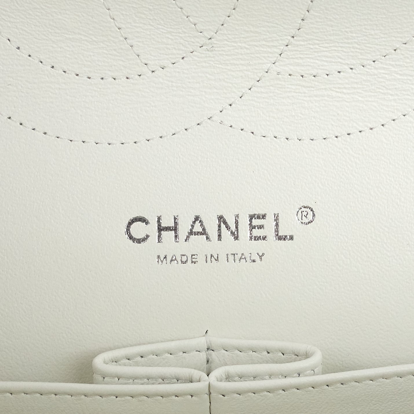 Chanel Double Flap Quilted Caviar Leather Bag