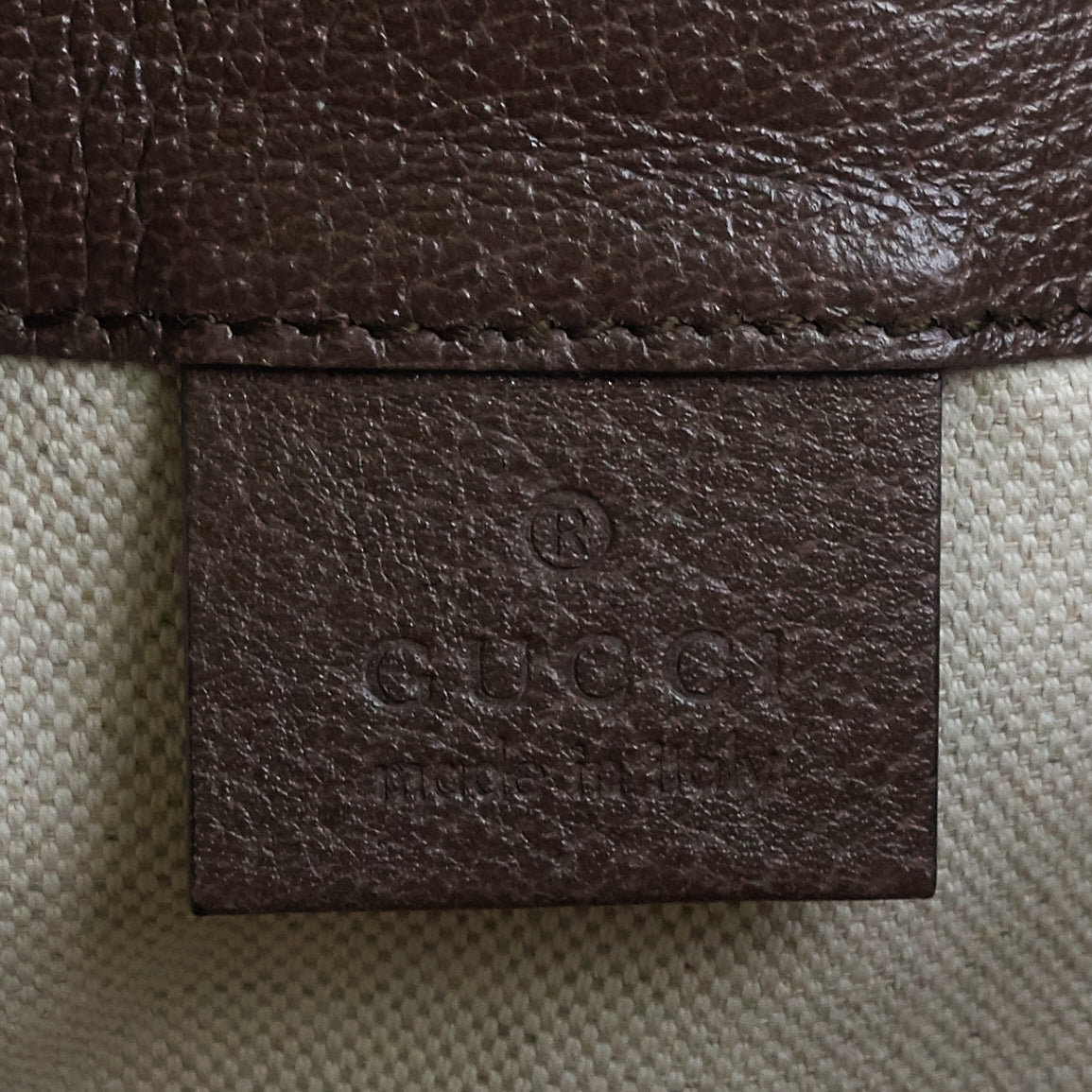 Gucci Ophidia GG Supreme Canvas Bucket Bag