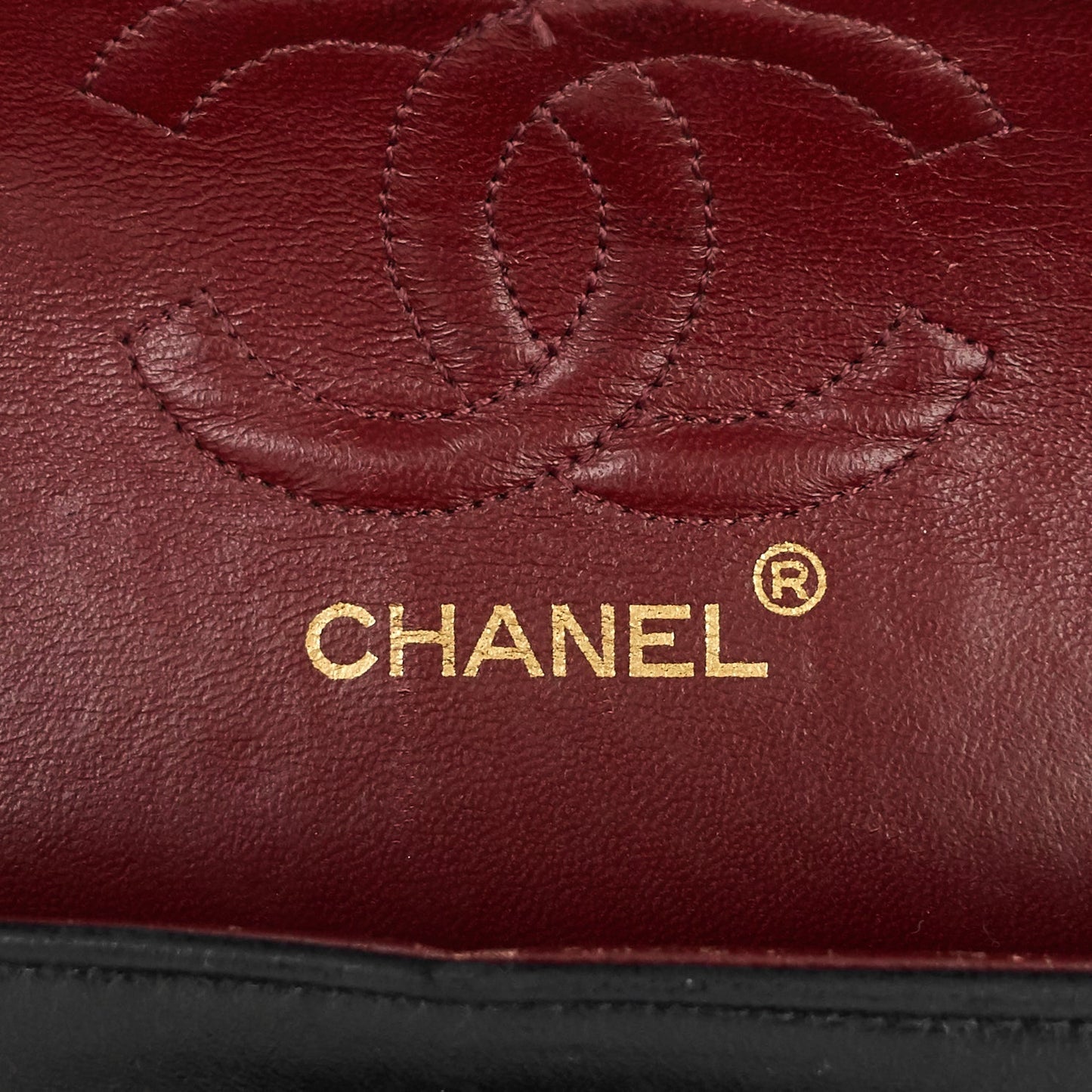 Chanel Double Flap Quilted Lambskin Leather Bag