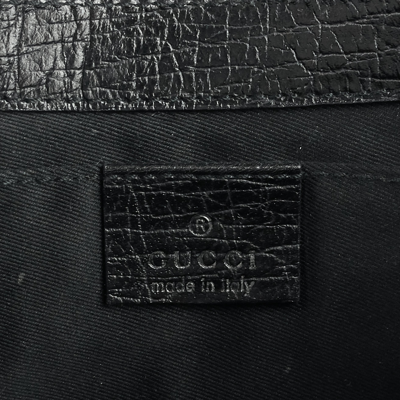 Gucci GG Canvas Horsebit Chain Clutch Bag