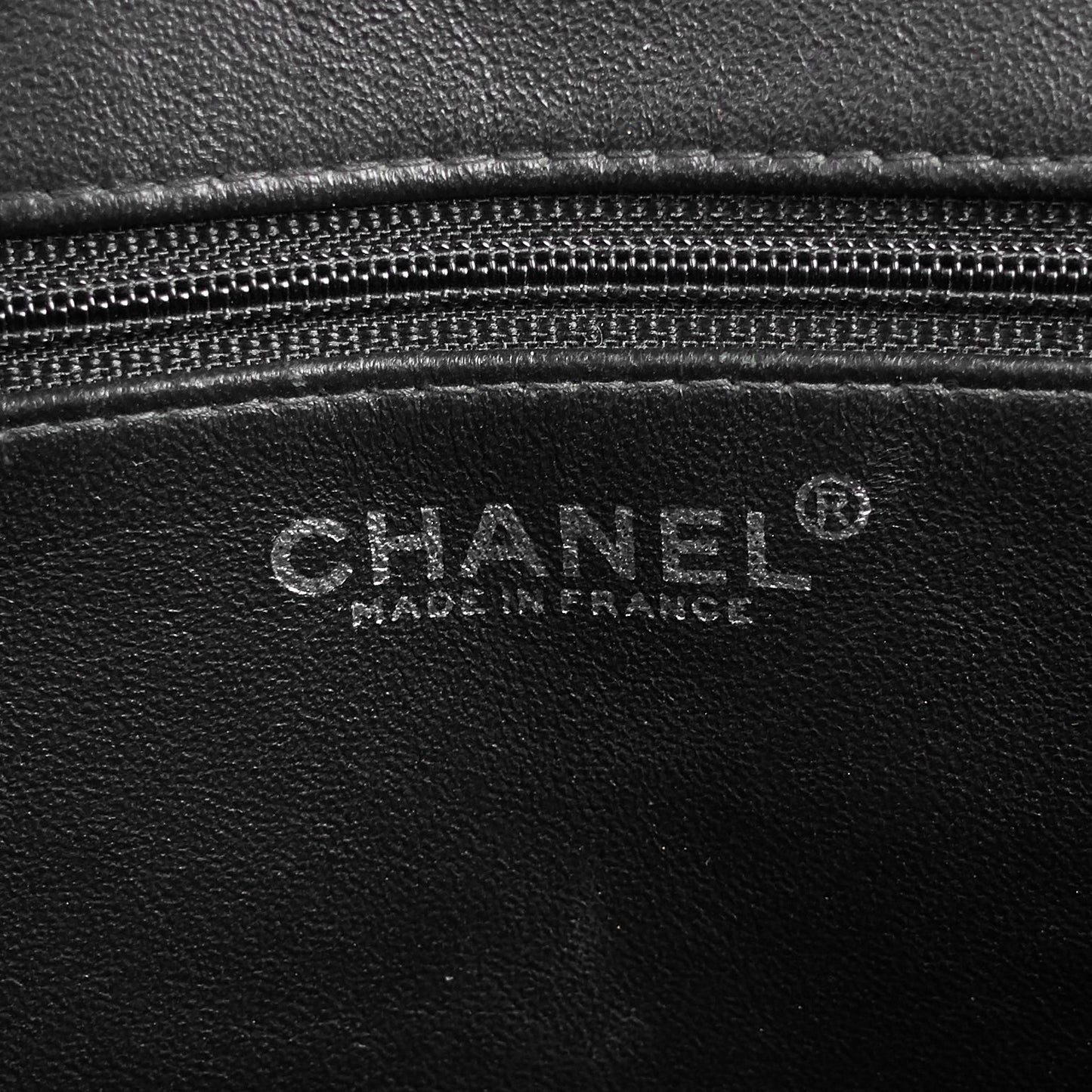 Chanel Medallion Caviar Leather Tote Bag