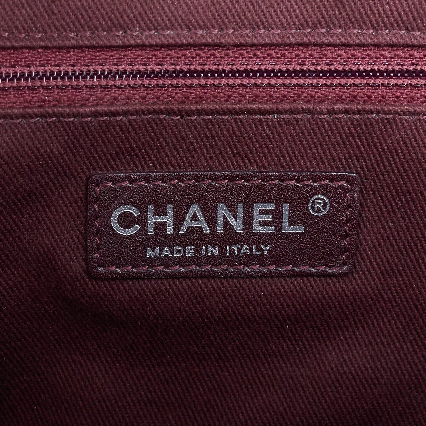 Chanel Aged Calfskin Small Bowling Bag