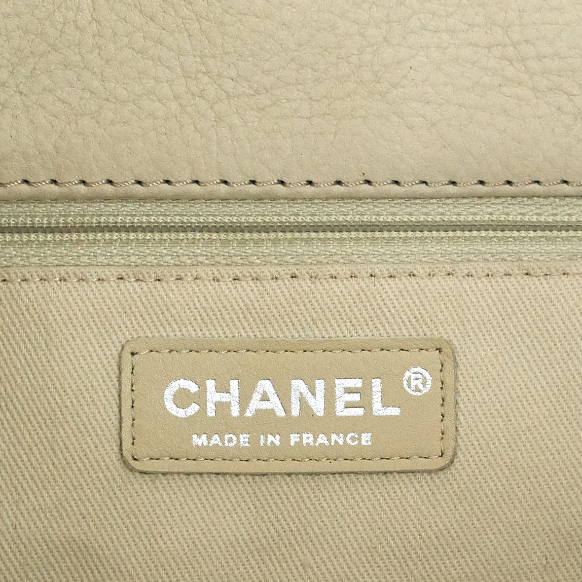 Chanel French Riviera Quilted Suede Hobo Bag