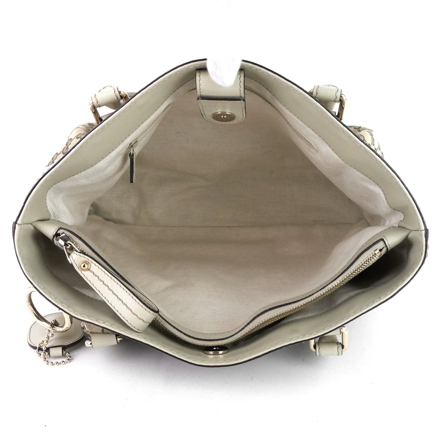Gucci Sukey GG Canvas Zipped Pocket Tote Bag
