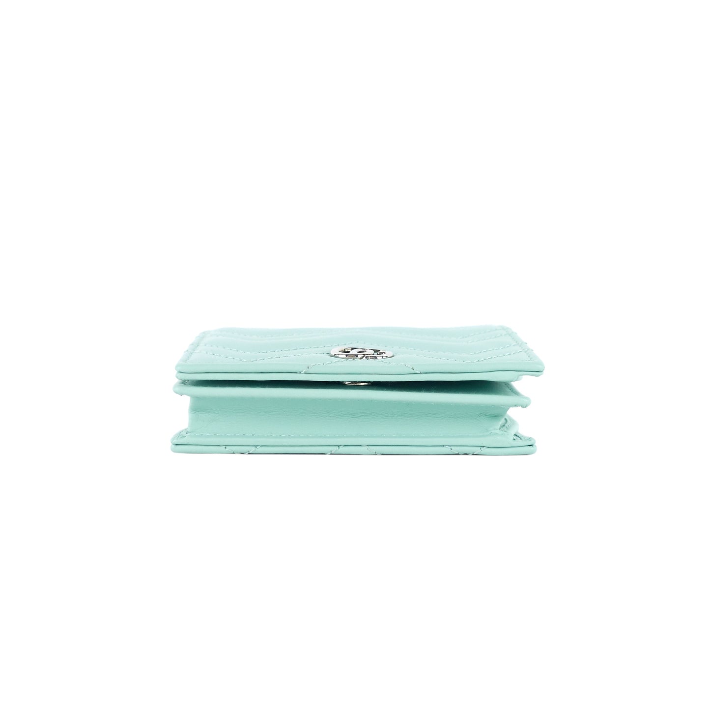 Gucci GG Marmont Mini Card Case on Chain Leather Bag