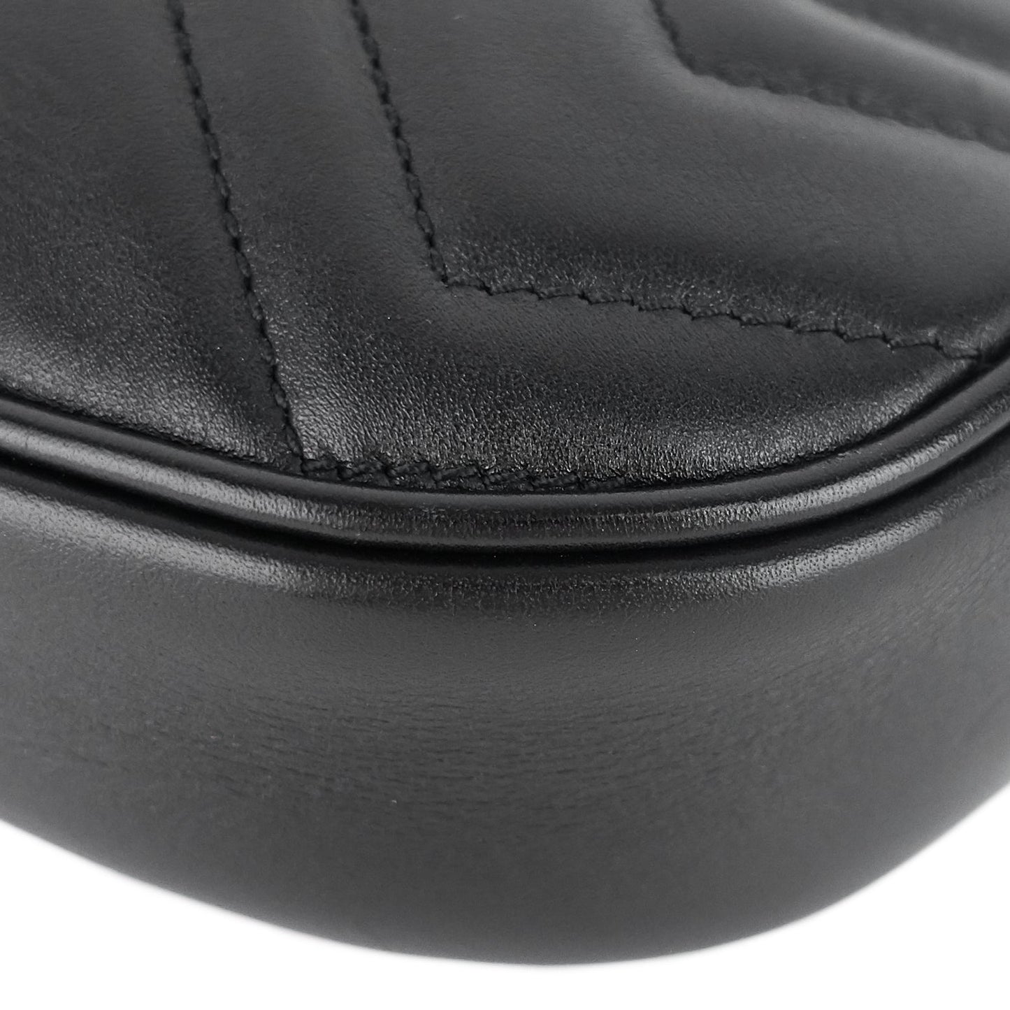 Gucci Marmont Calfskin Leather Belt Bag