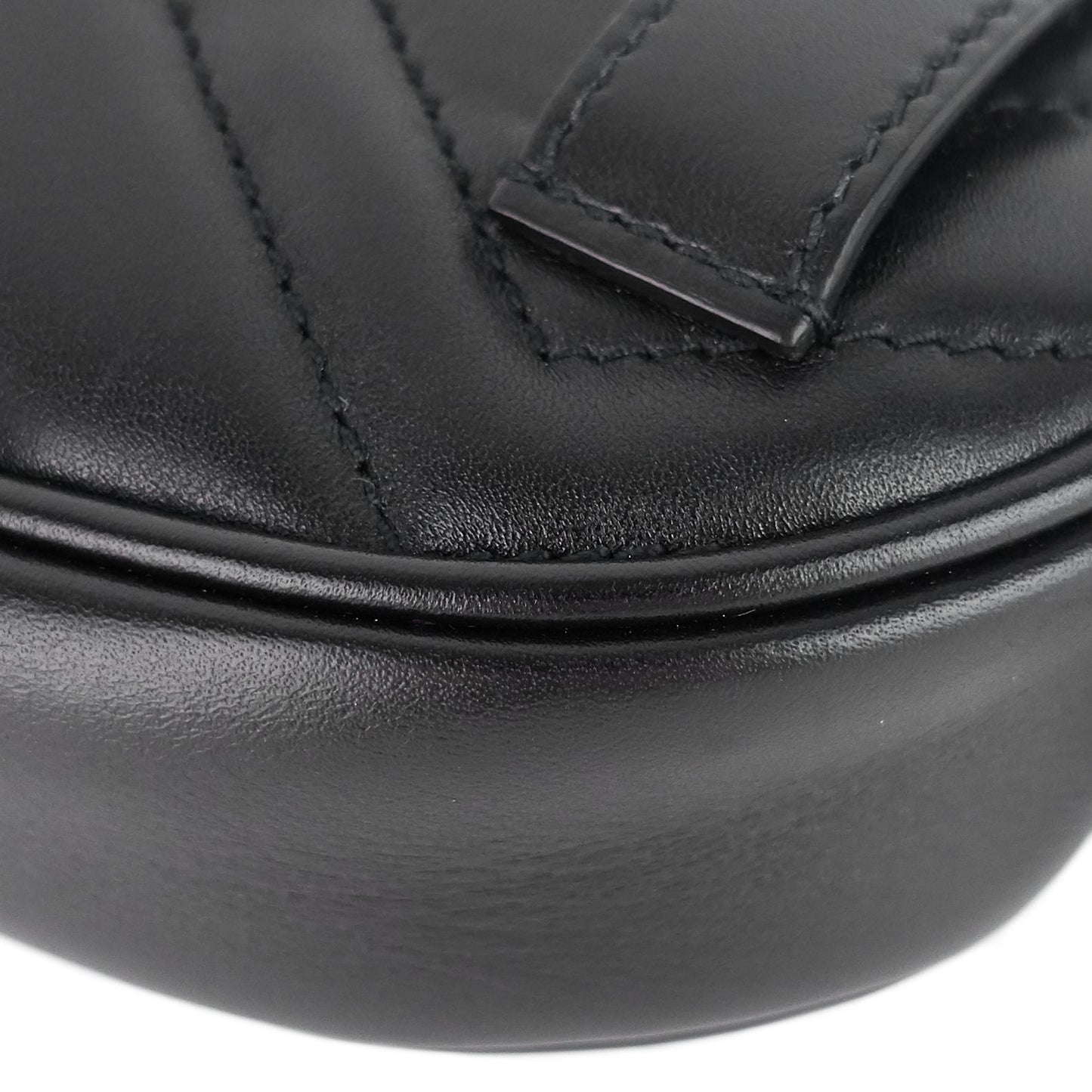 Gucci Marmont Calfskin Leather Belt Bag