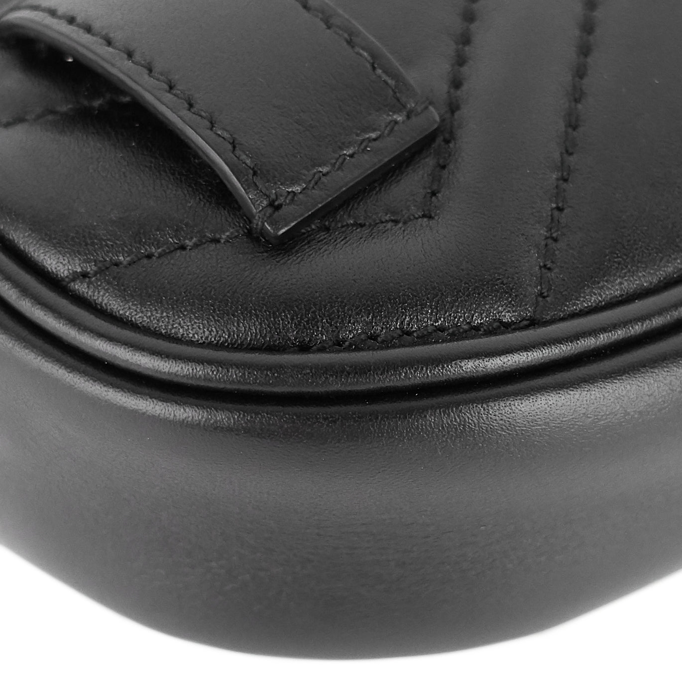 Gucci Marmont Calfskin Leather Belt Bag