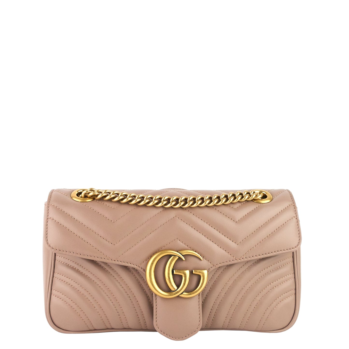Gucci GG Marmont Small Leather Flap Bag