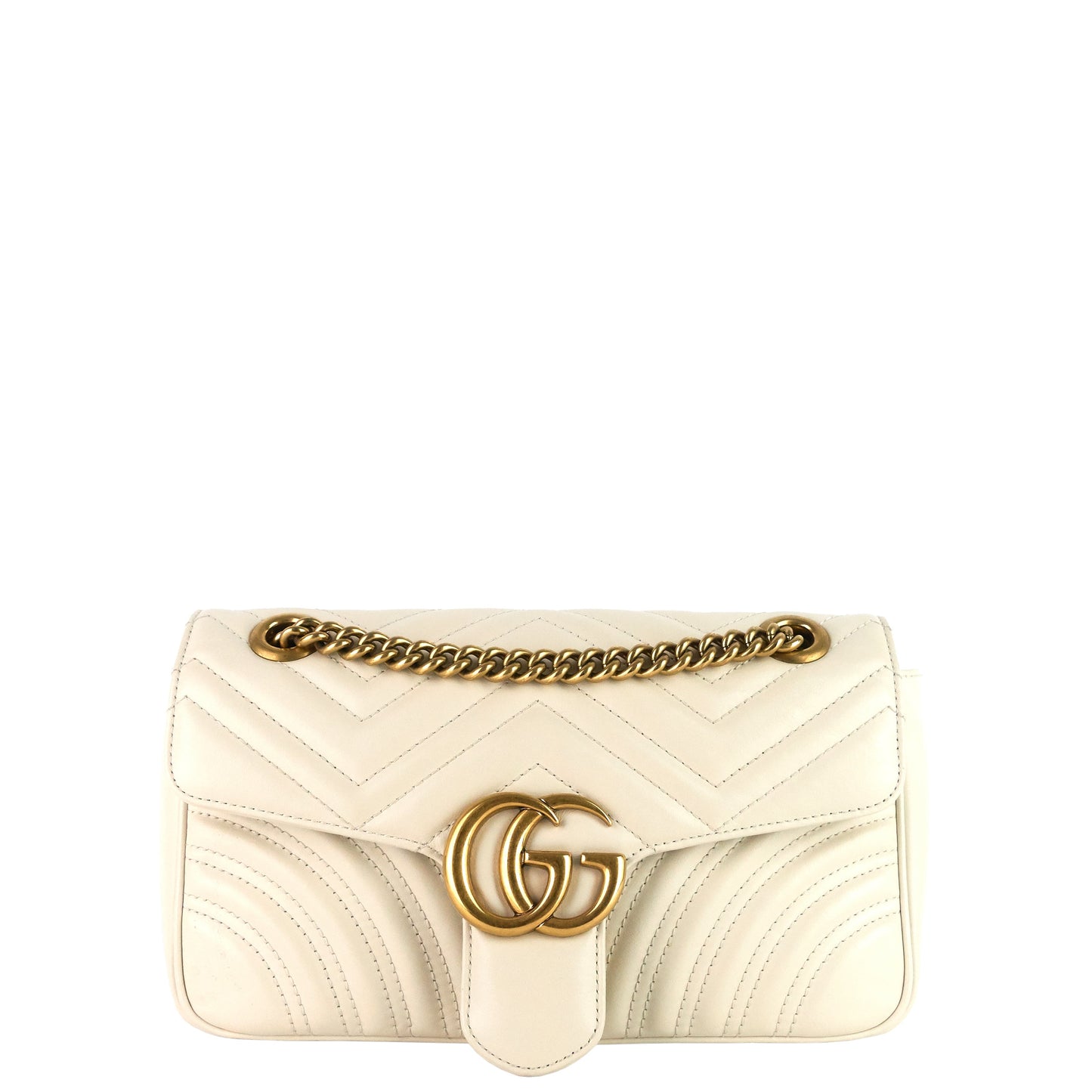 Gucci GG Marmont Small Leather Flap Bag