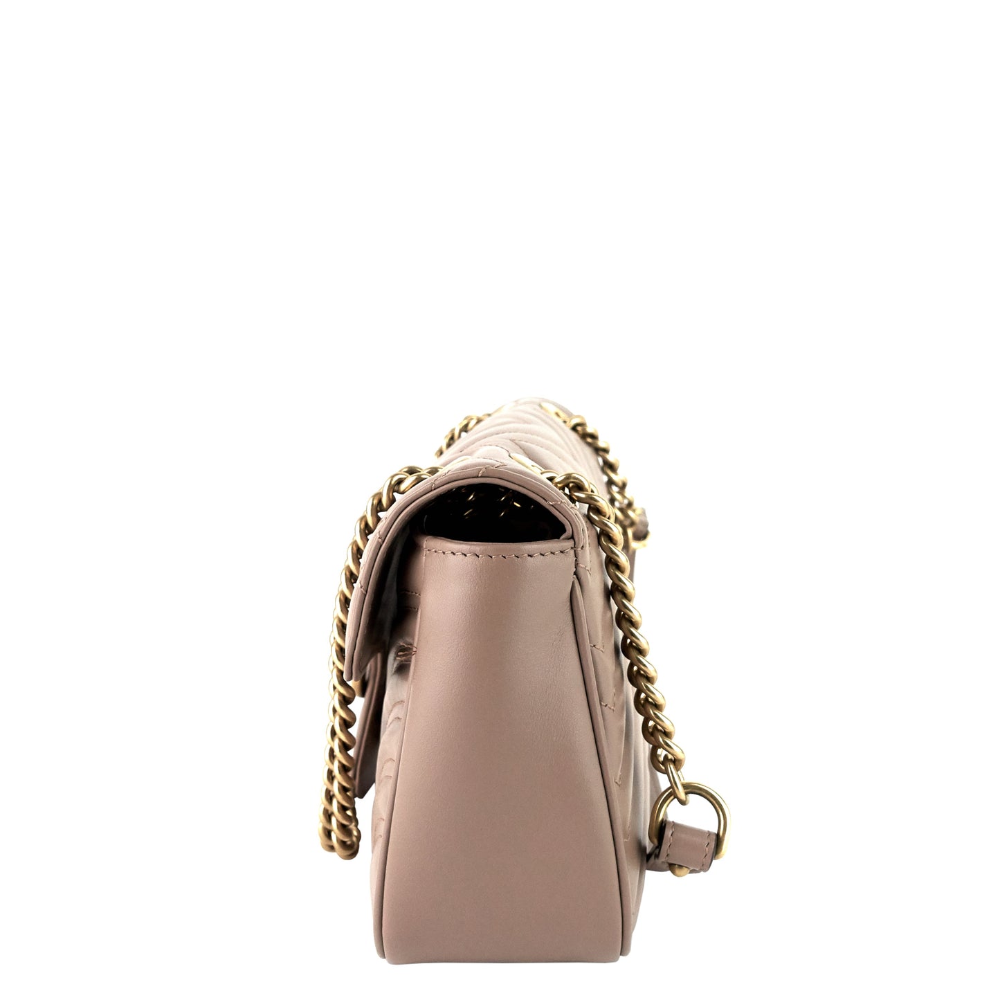 Gucci GG Marmont Small Leather Flap Bag