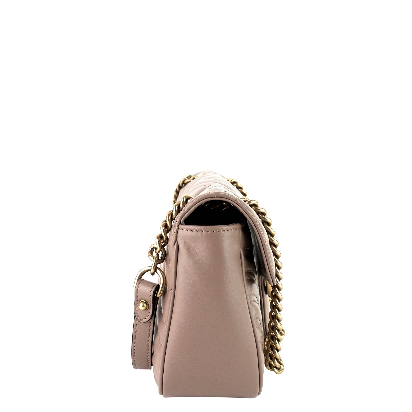 Gucci GG Marmont Small Leather Flap Bag