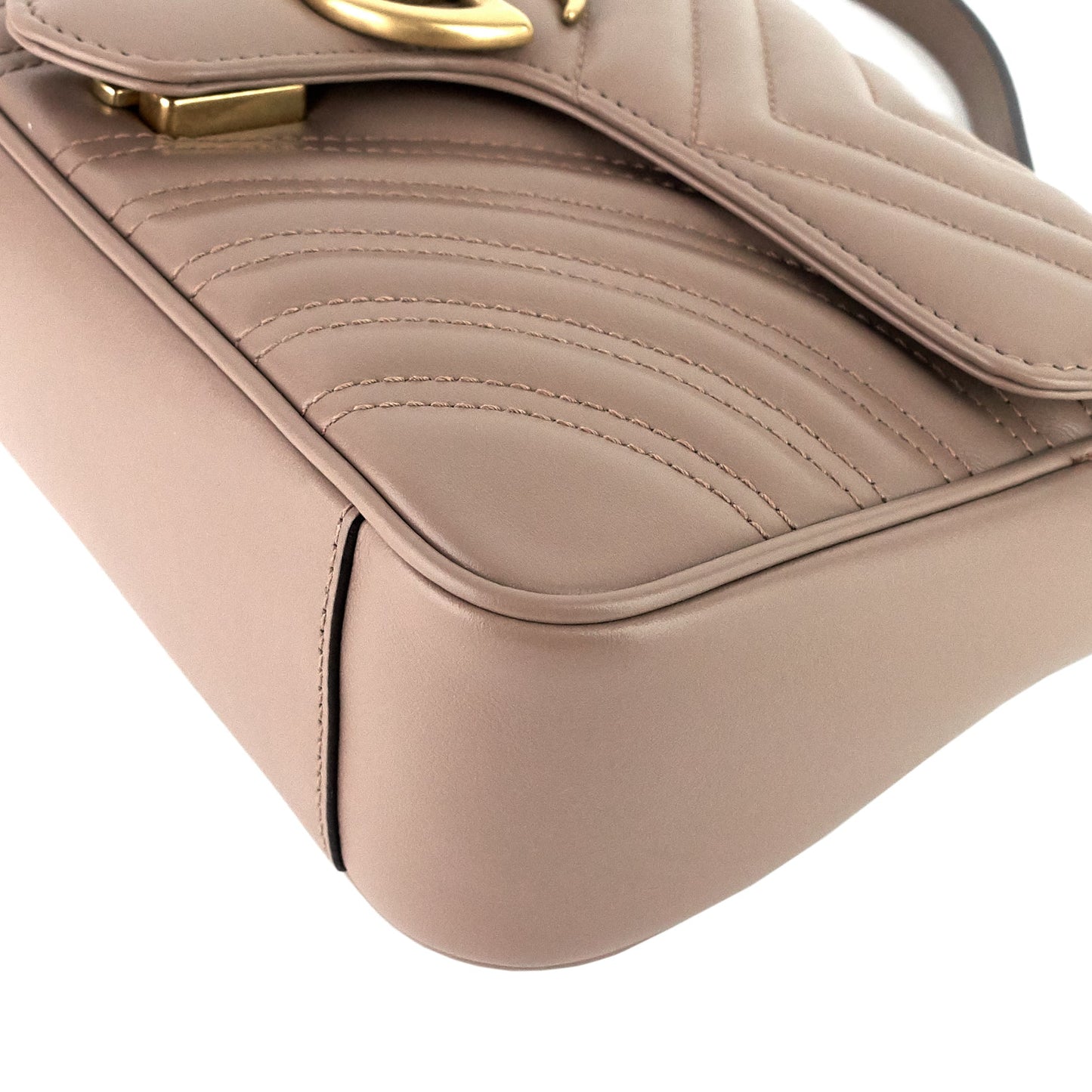 Gucci GG Marmont Small Leather Flap Bag