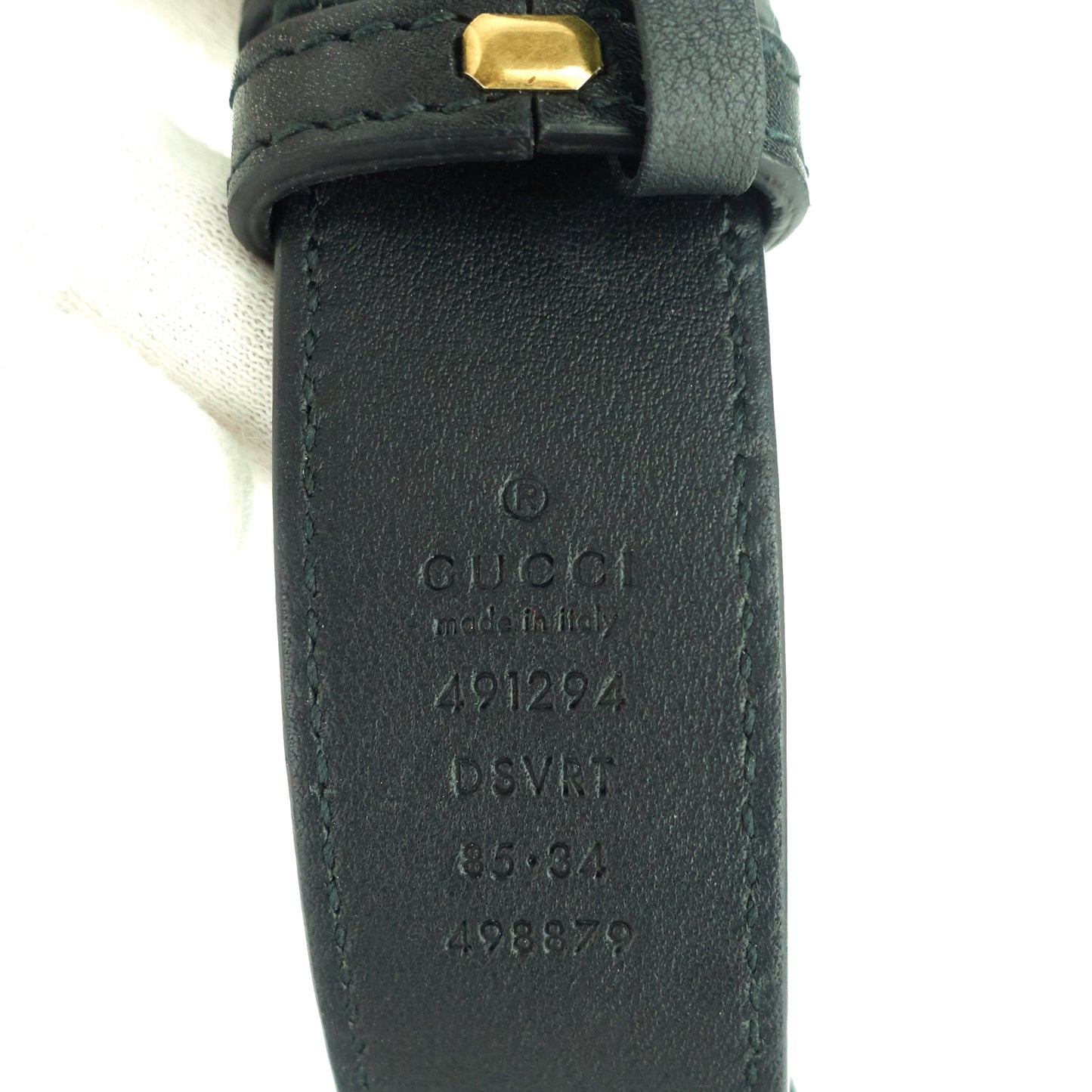 Gucci GG Marmont Calfskin Leather Belt Bag