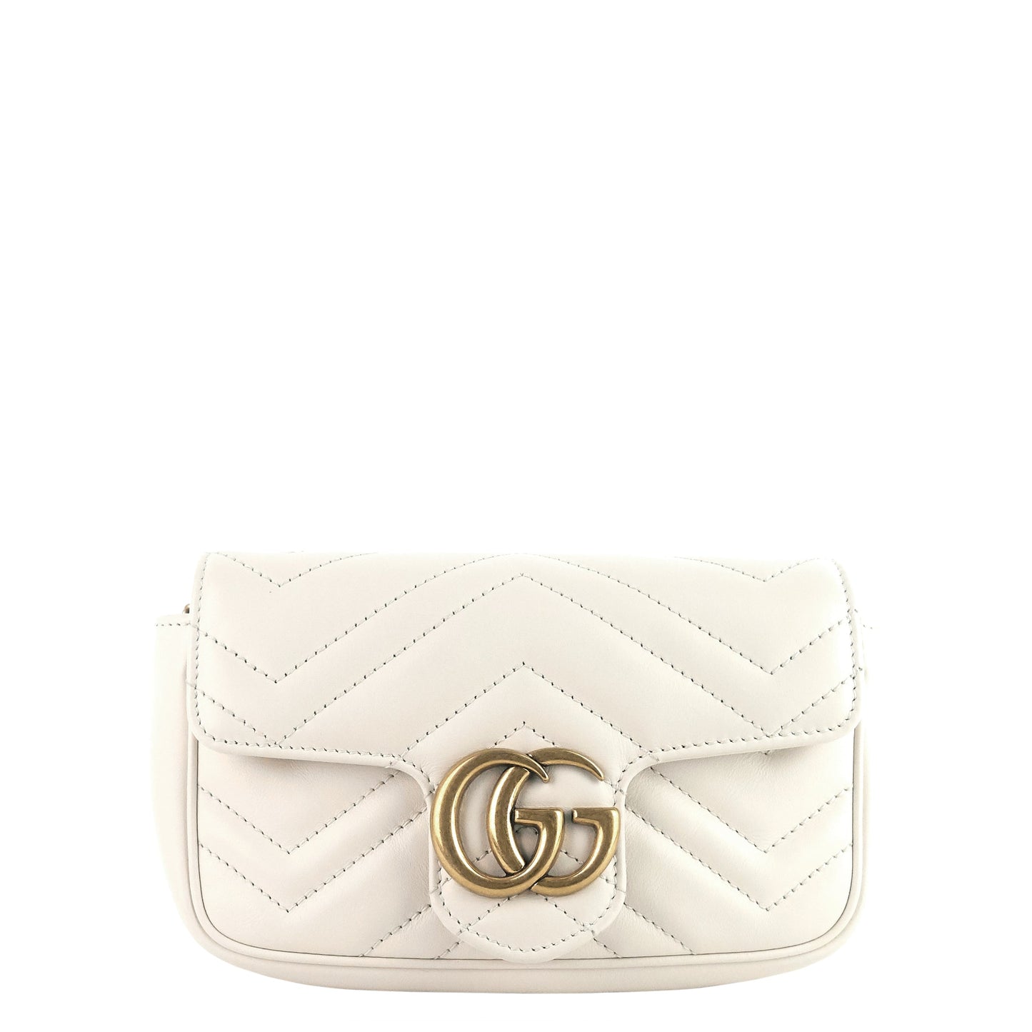 Gucci Marmont Super Mini Calfskin Leather Bag