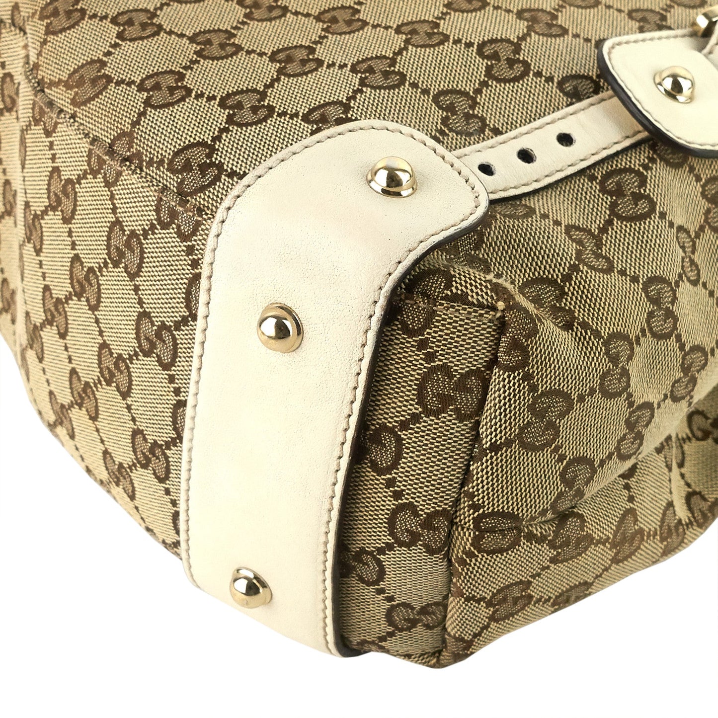 Gucci Pelham Monogram Canvas Hobo Bag