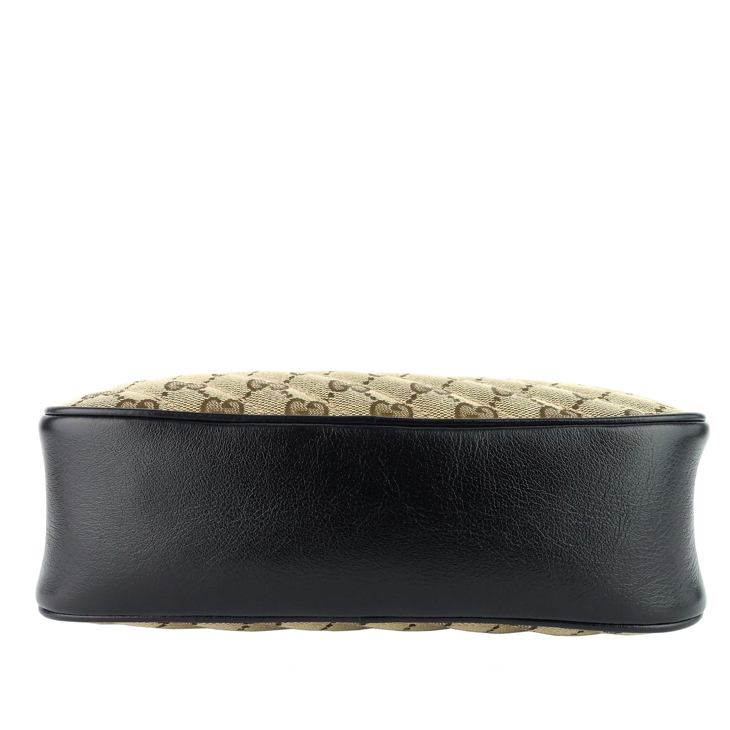 Gucci Marmont Small Monogram Canvas Chain Shoulder Bag