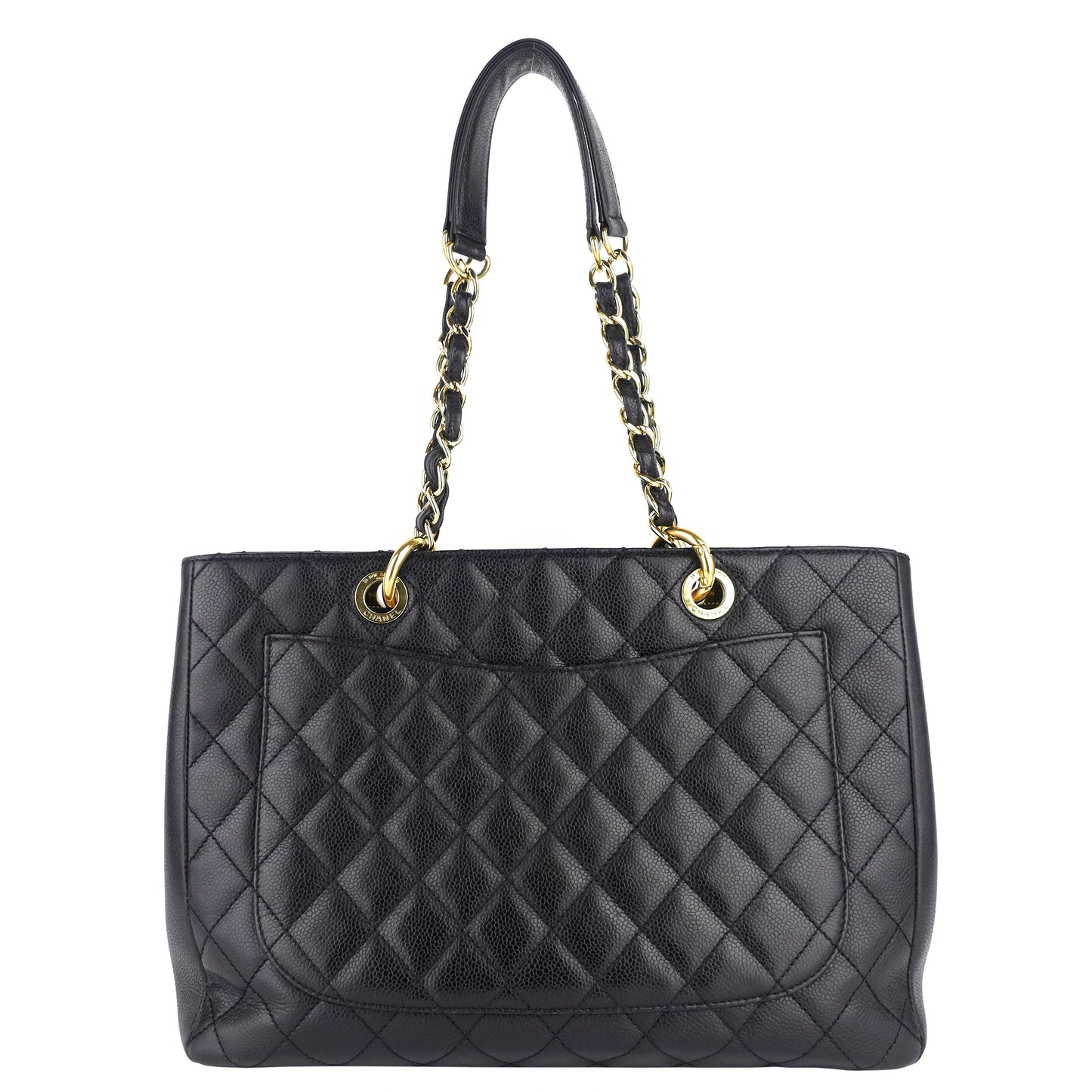 Chanel Grand Shopping Tote GST Caviar Leather Bag