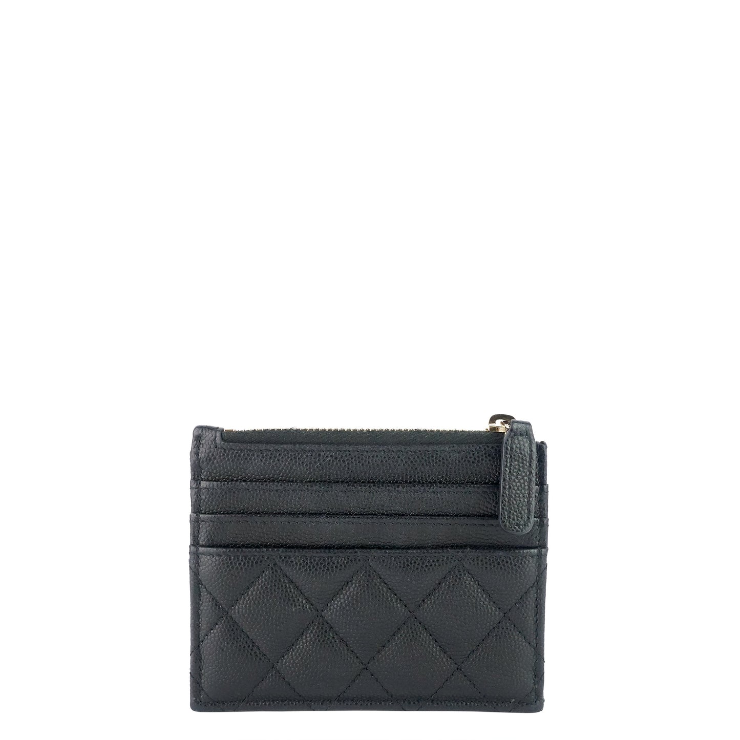 Chanel Classic Zip Caviar Leather Cardholder