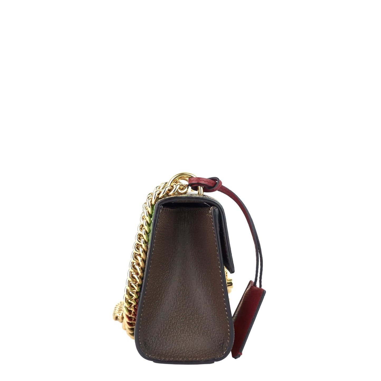 Gucci Tian Padlock Small GG Supreme Canvas Shoulder Bag
