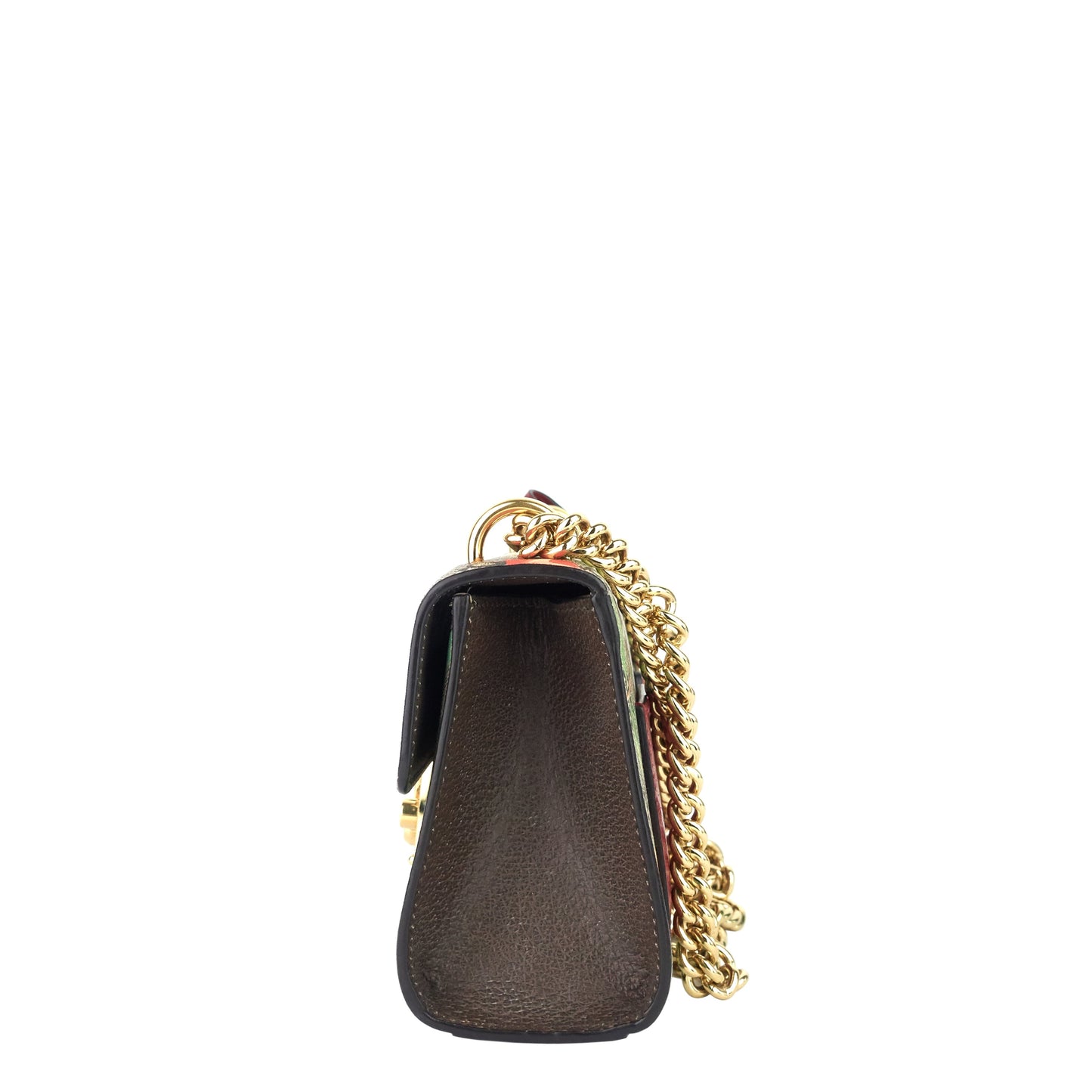 Gucci Tian Padlock Small GG Supreme Canvas Shoulder Bag