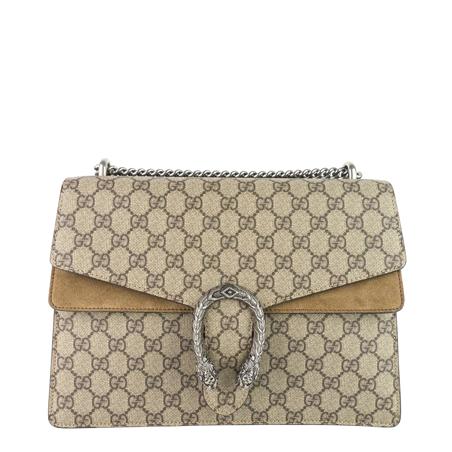 Gucci Dionysus Medium GG Supreme Monogram Canvas Bag