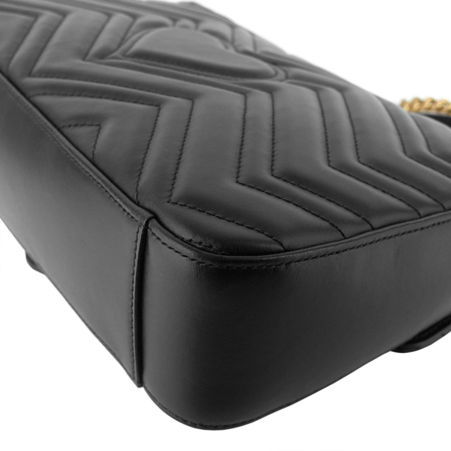 Gucci GG Marmont Medium Insects Matelass� Leather Bag