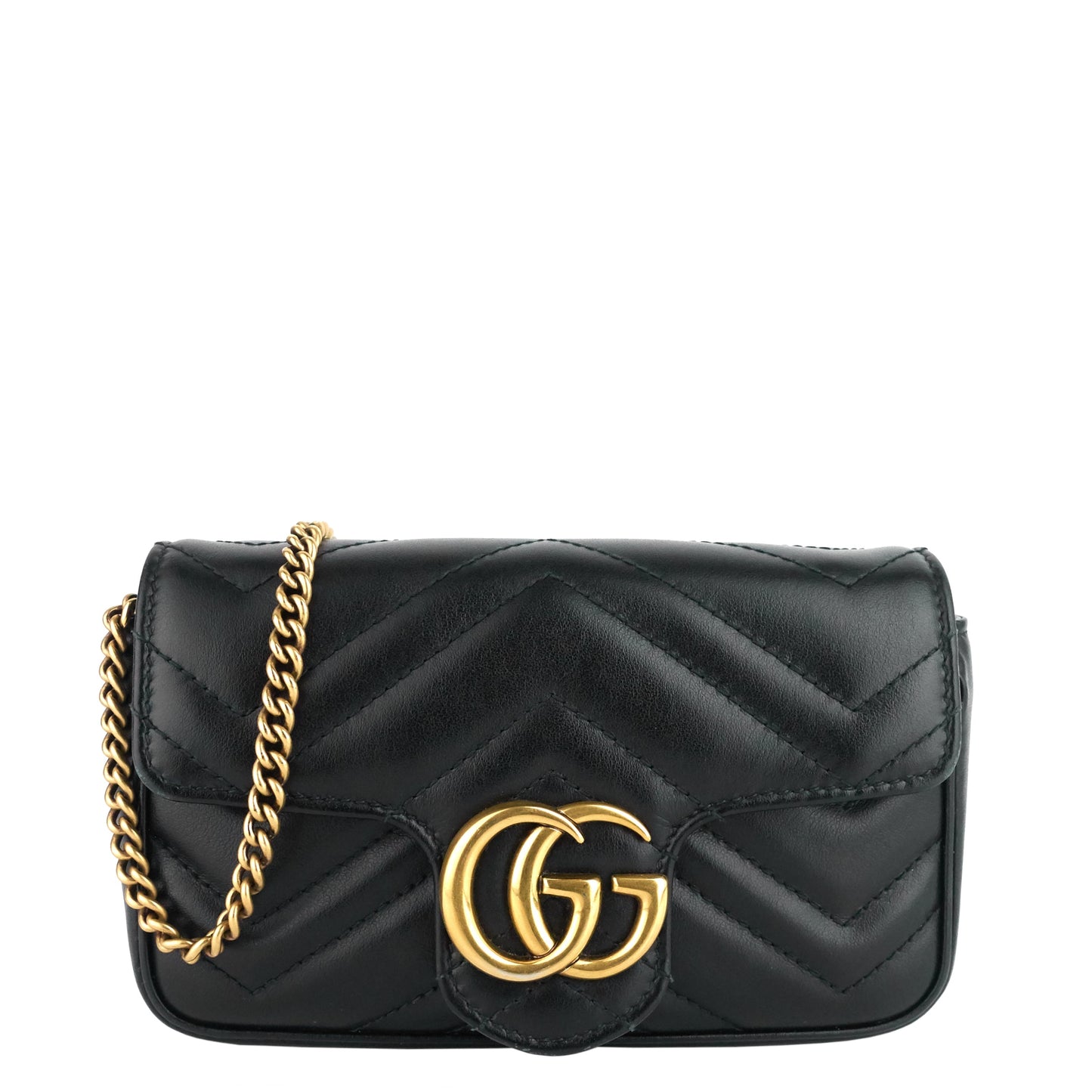 Gucci Marmont Super Mini Calfskin Leather Bag