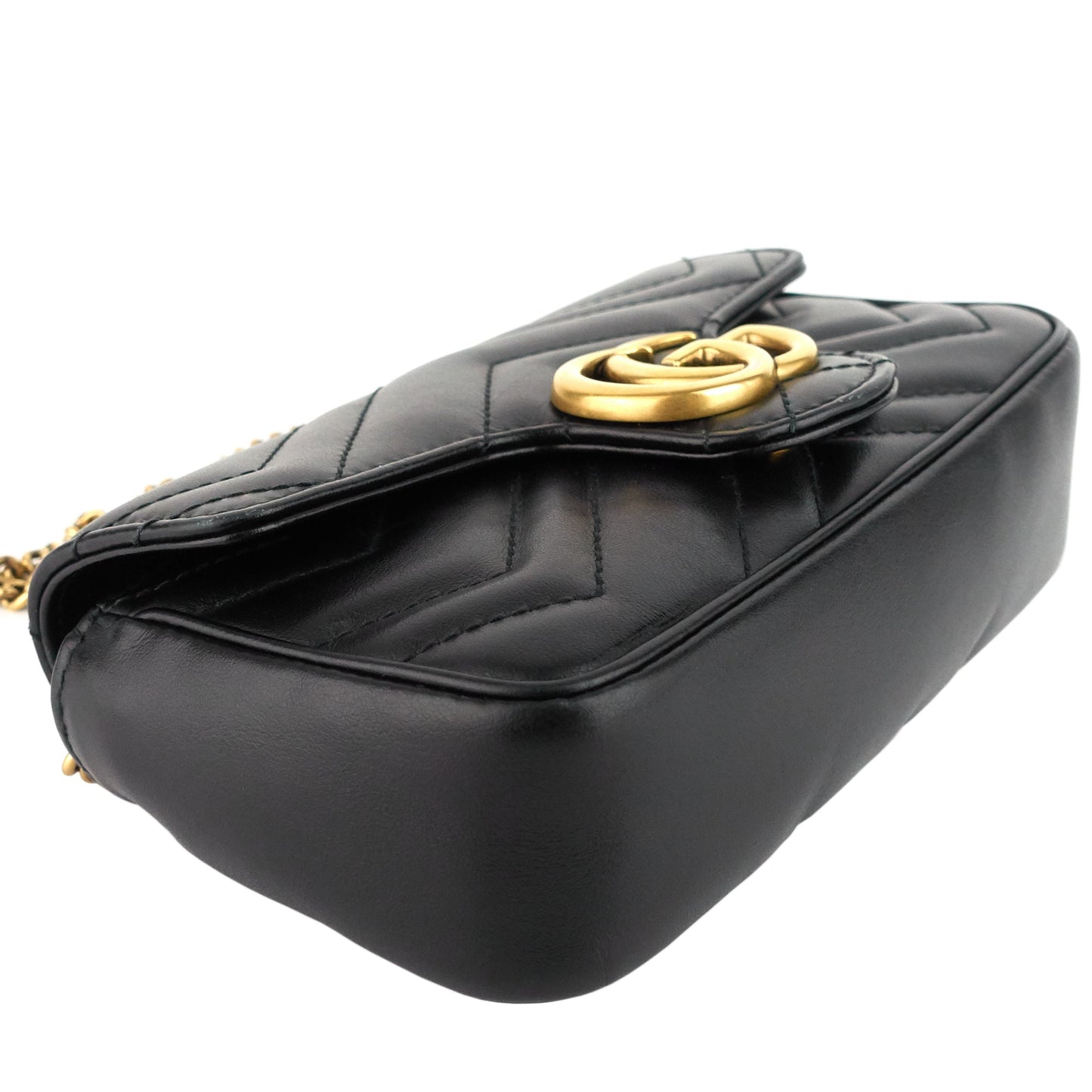 Gucci Marmont Super Mini Calfskin Leather Bag