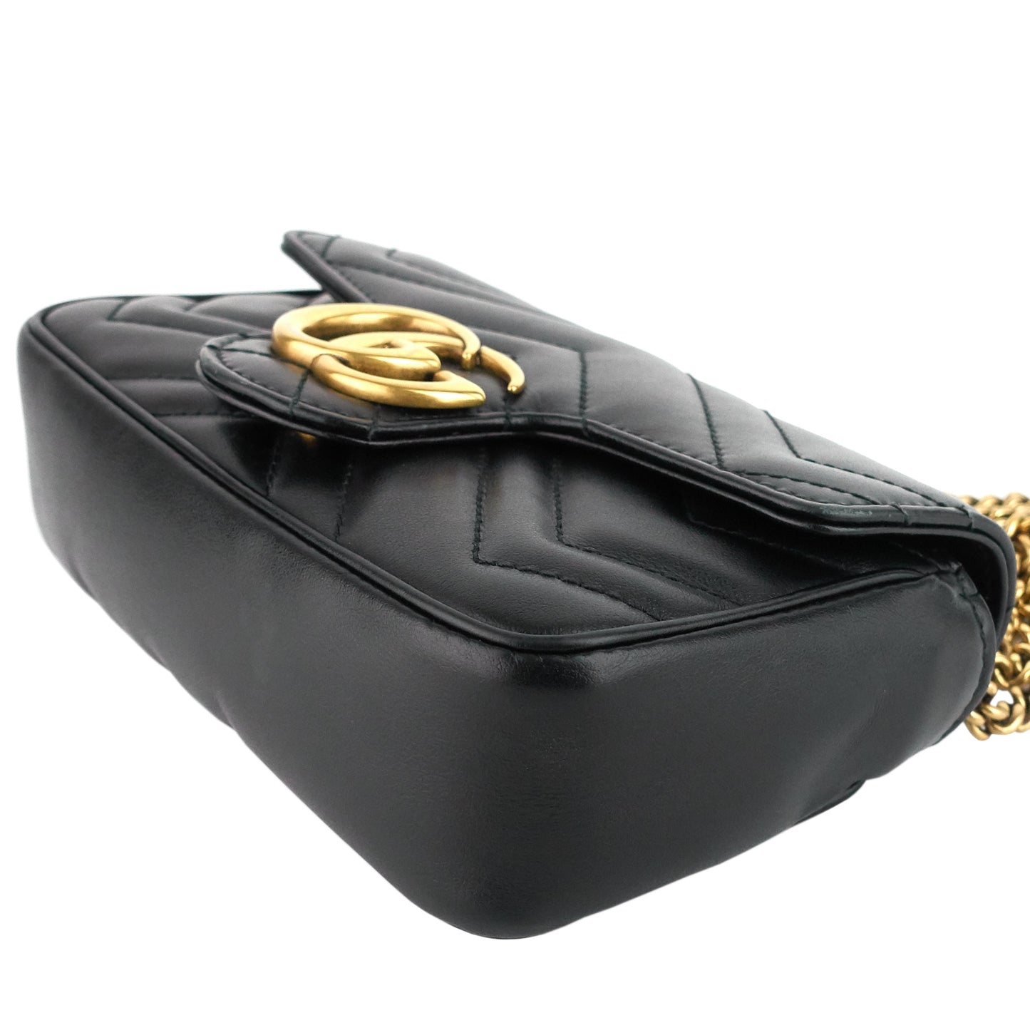 Gucci Marmont Super Mini Calfskin Leather Bag