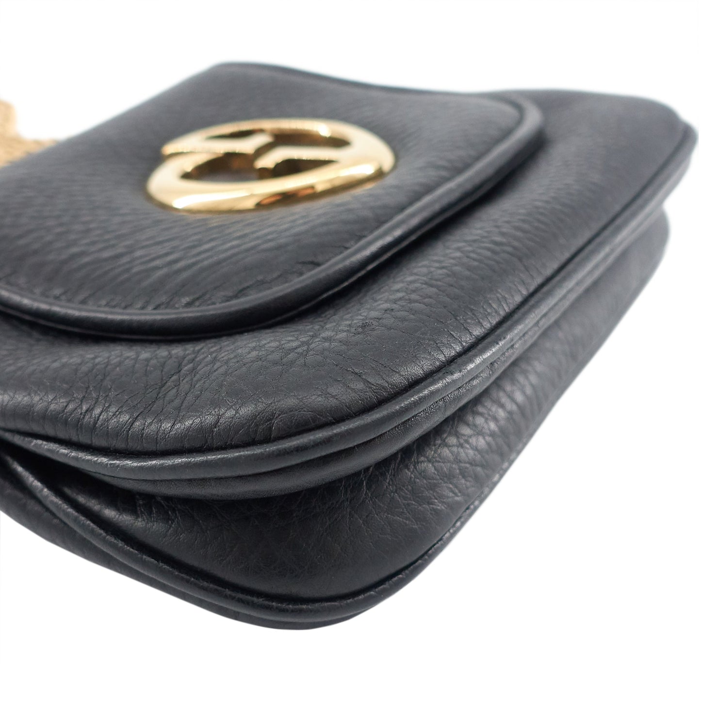 Gucci 1973 Chain Small Leather Bag
