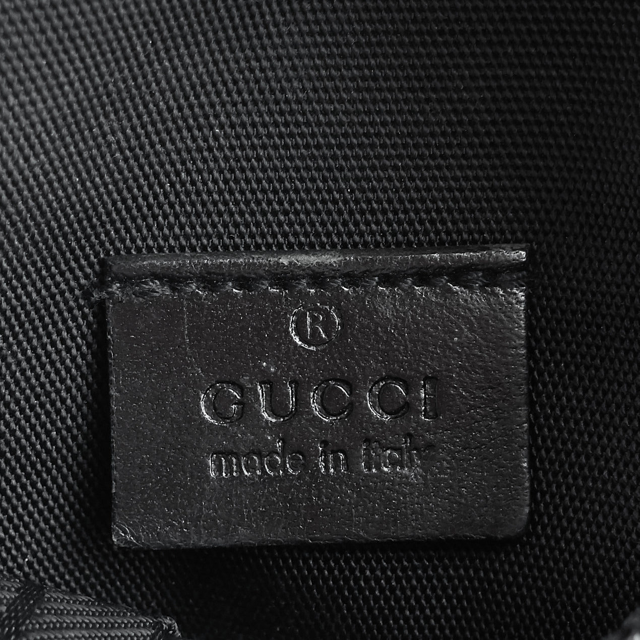 Gucci Nylon and Leather Belt Bag