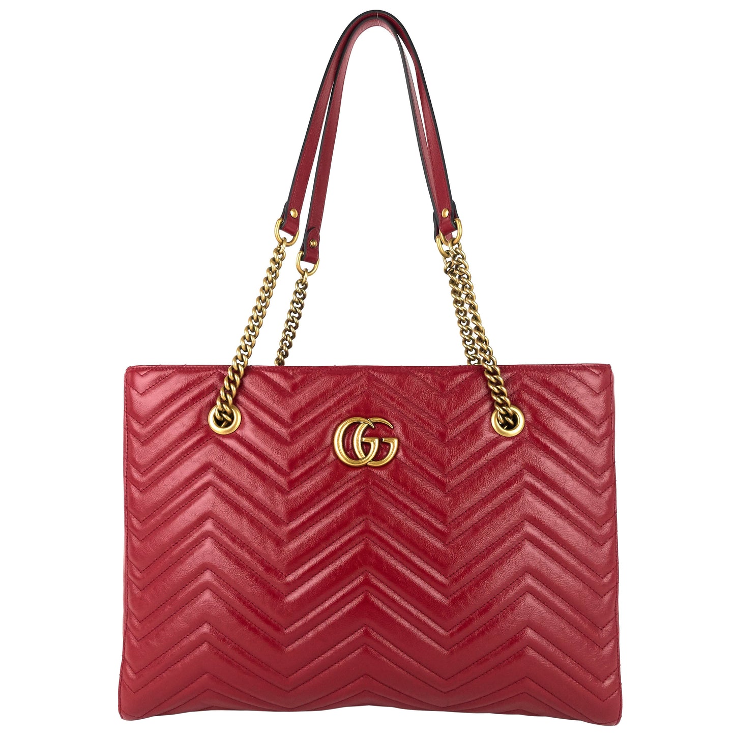 Gucci GG Marmont Medium Matelass� Leather Tote Bag