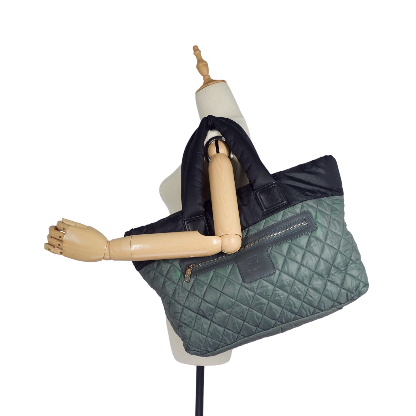 Chanel Coco Cocoon Bicolour Nylon Tote Bag