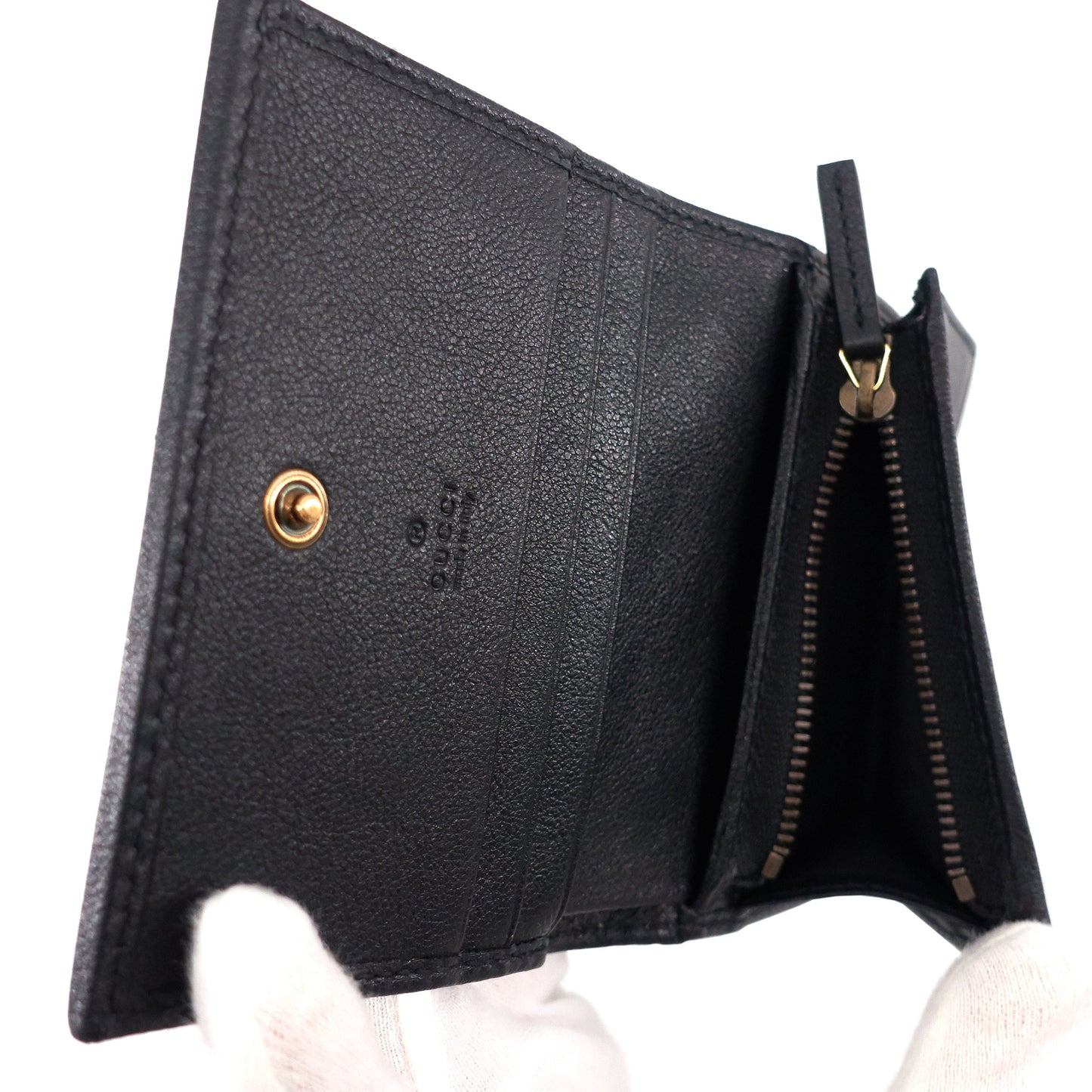 Gucci Diana Card Case Leather Wallet
