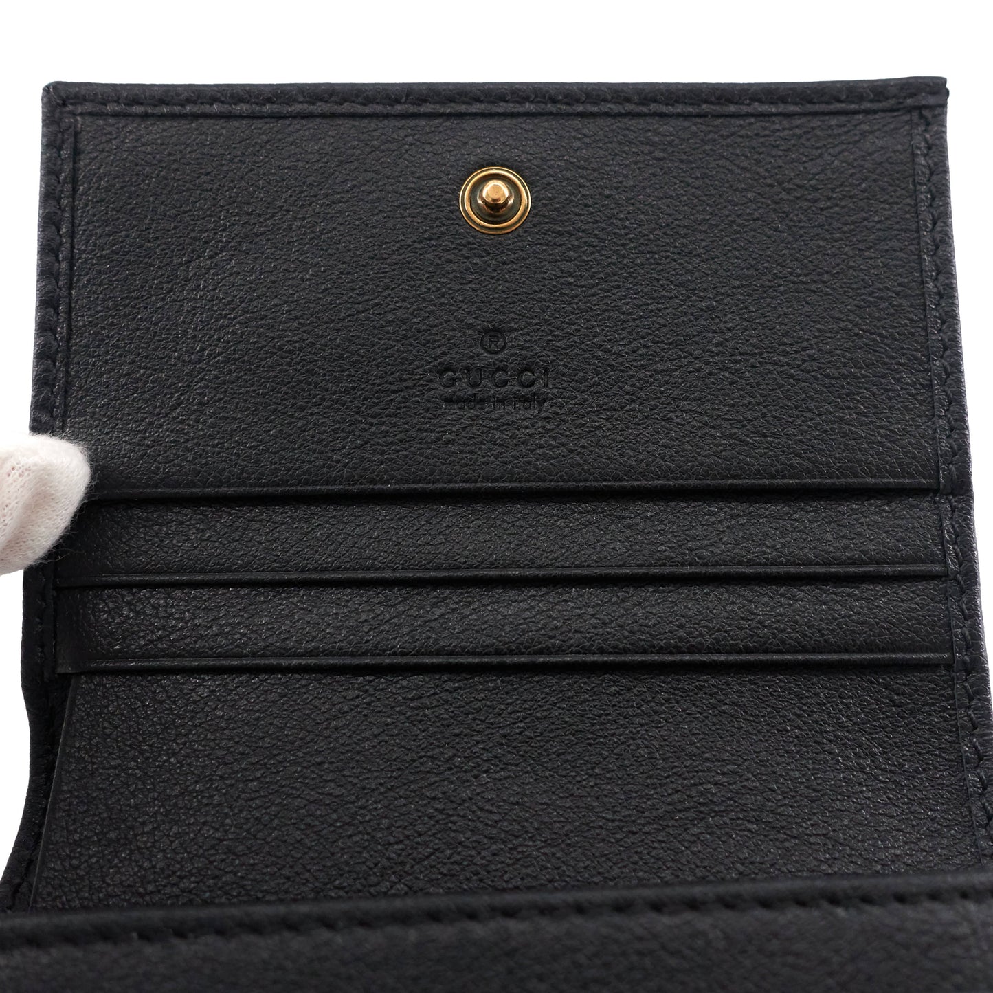 Gucci Diana Card Case Leather Wallet