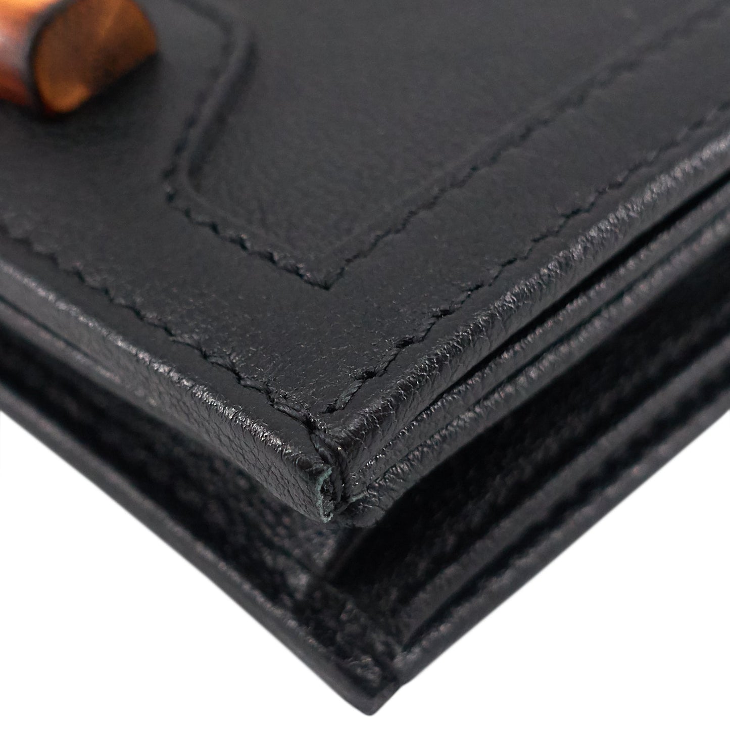 Gucci Diana Card Case Leather Wallet