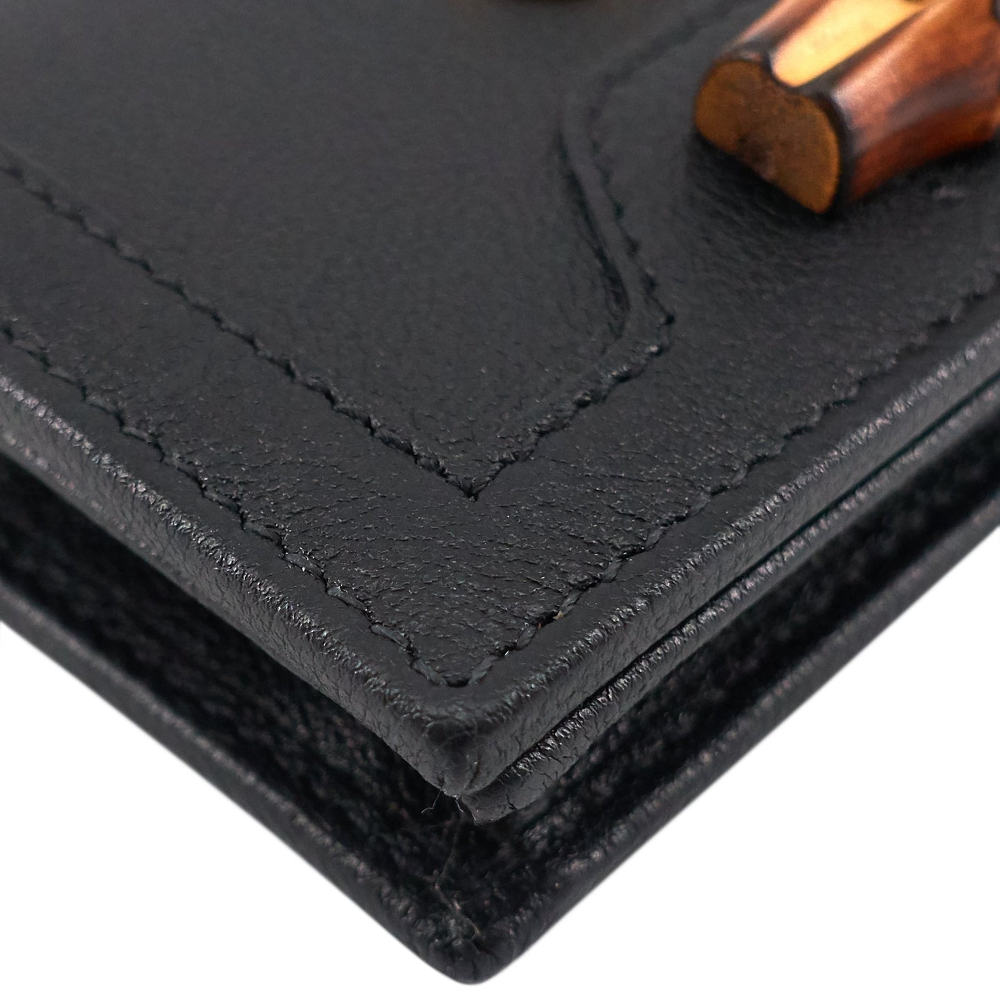 Gucci Diana Card Case Leather Wallet