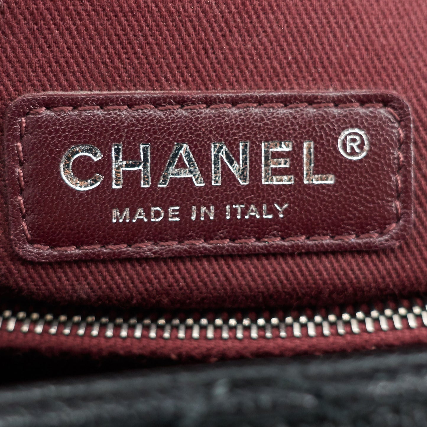 Chanel Coco Top Handle Medium Caviar Leather Bag