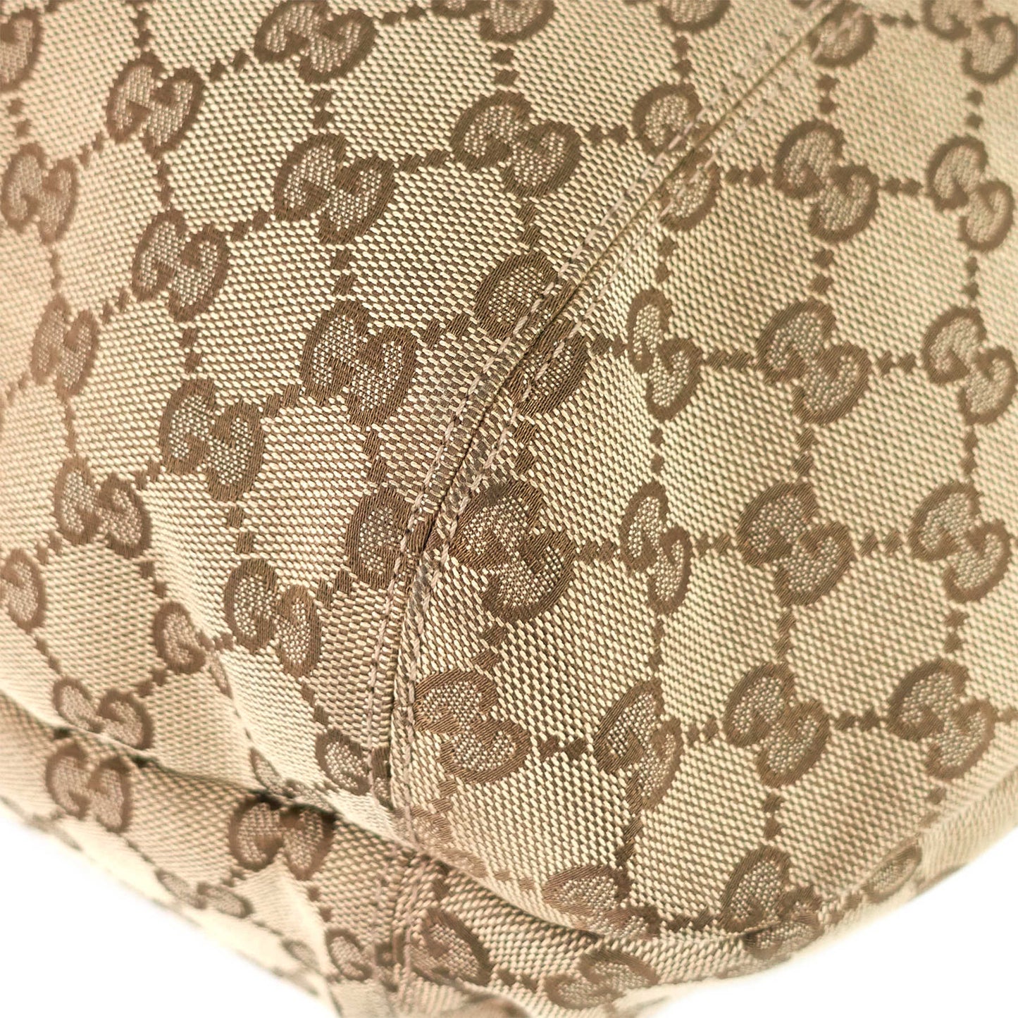 Gucci Brick Lane Medium Monogram Canvas Hobo Bag