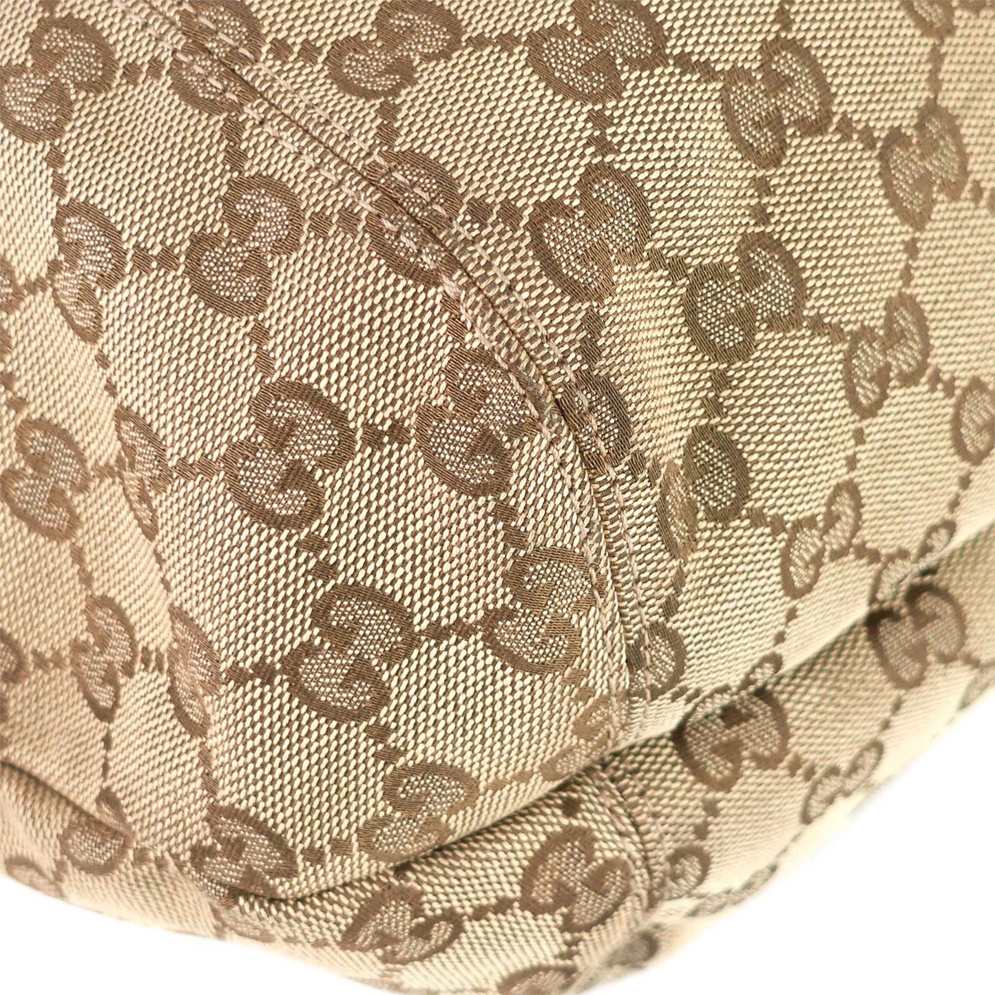 Gucci Brick Lane Medium Monogram Canvas Hobo Bag