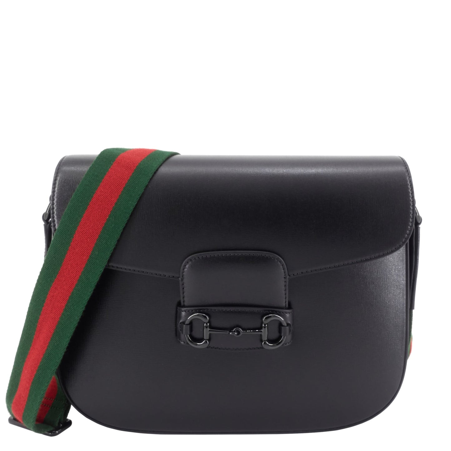 Gucci Horsebit 1955 Large Monochrome Azalea Leather Bag