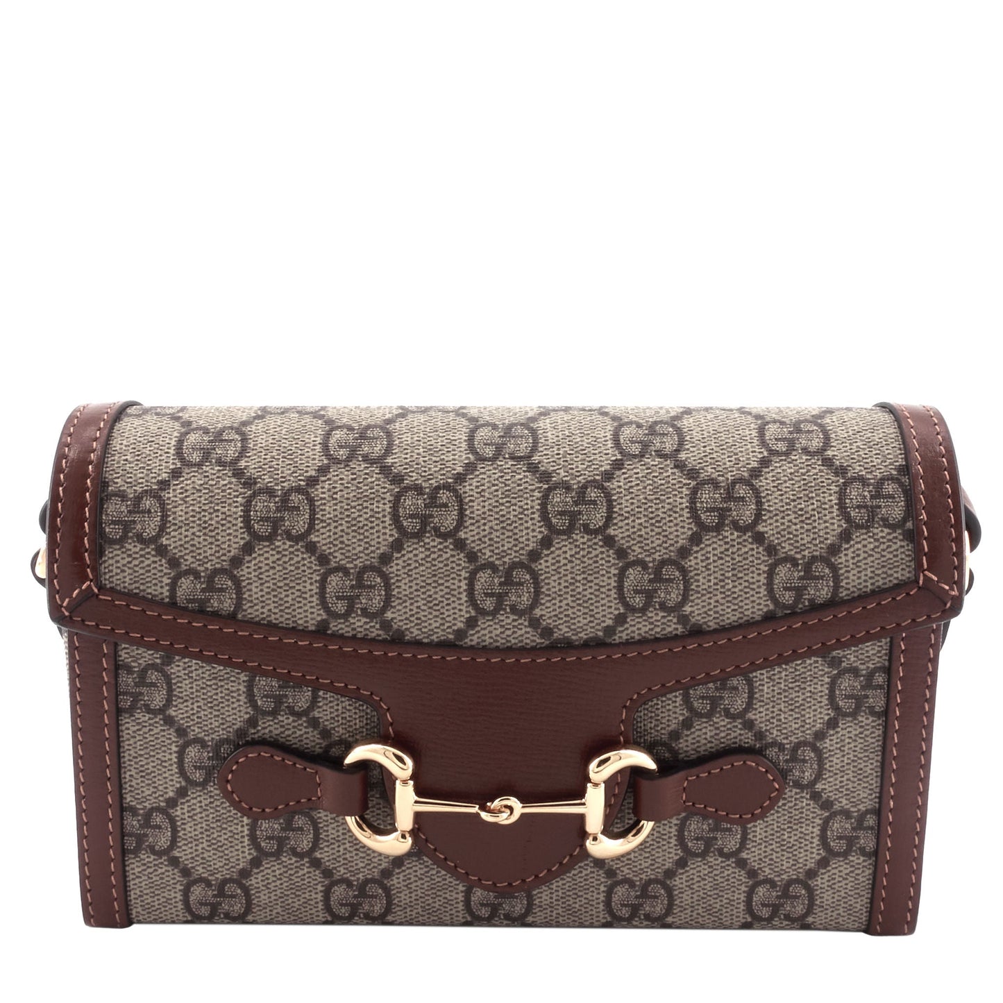 Gucci Horsebit 1955 Coated Canvas Mini Bag