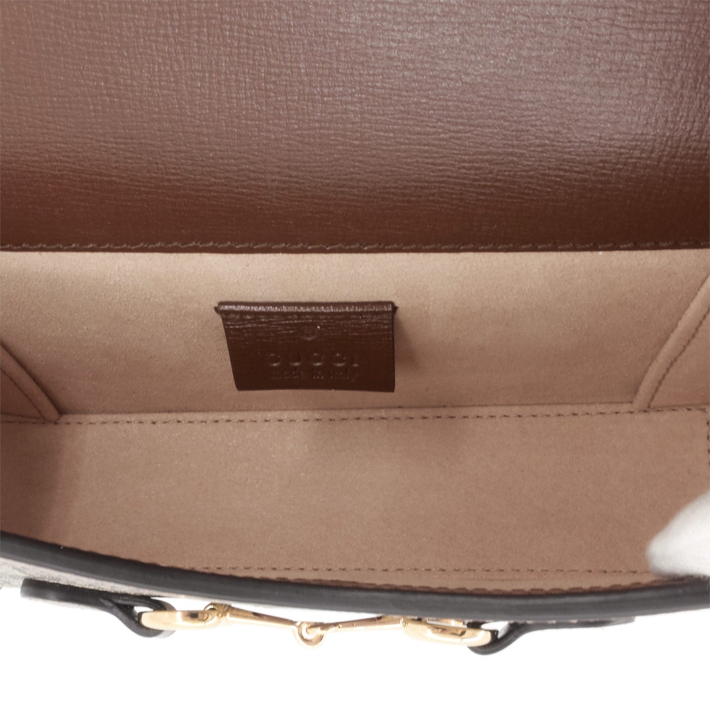 Gucci Horsebit 1955 Coated Canvas Mini Bag