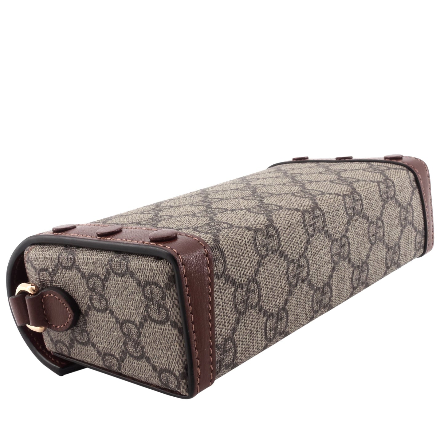 Gucci Horsebit 1955 Coated Canvas Mini Bag