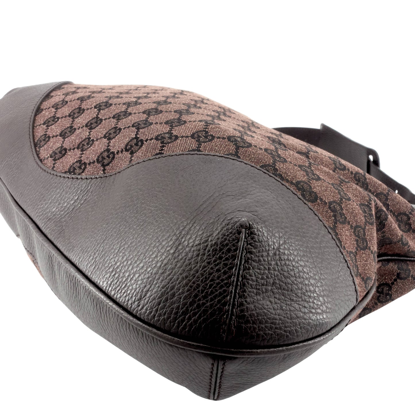 Gucci Brown GG Canvas Hobo Bag