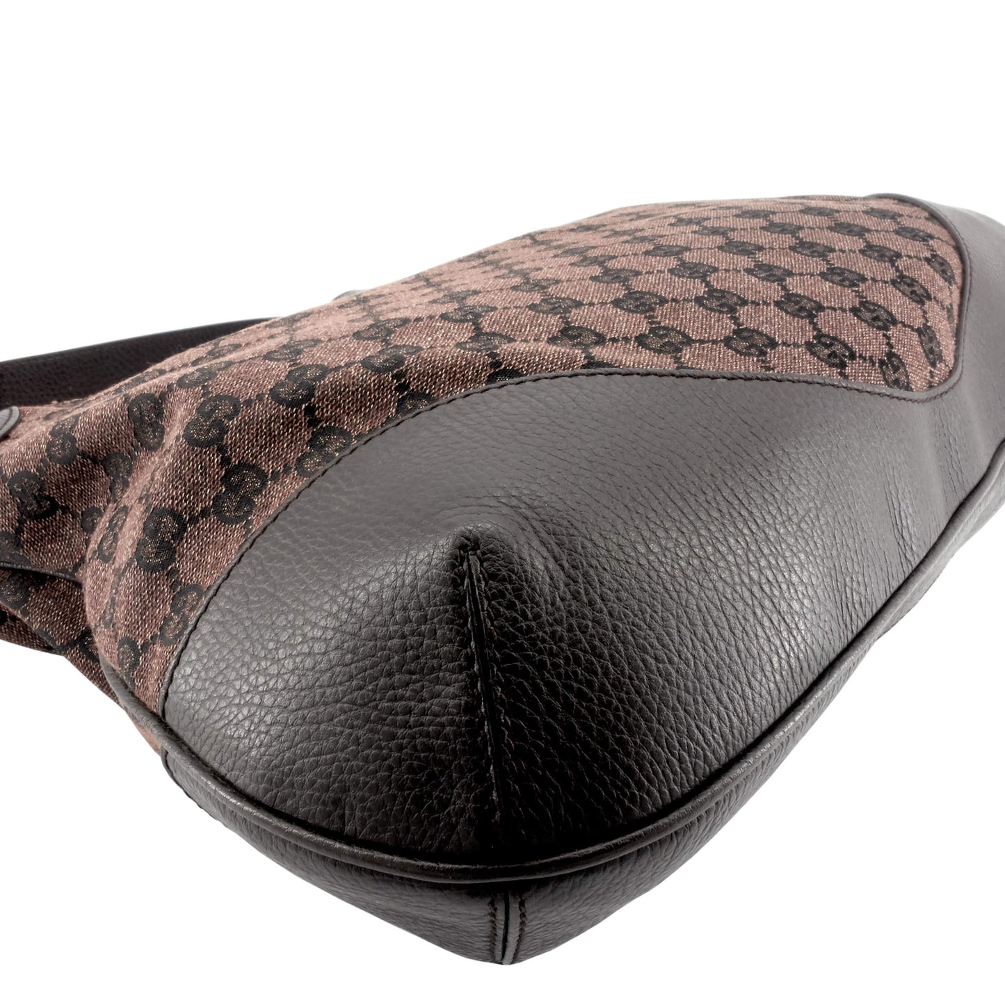 Gucci Brown GG Canvas Hobo Bag
