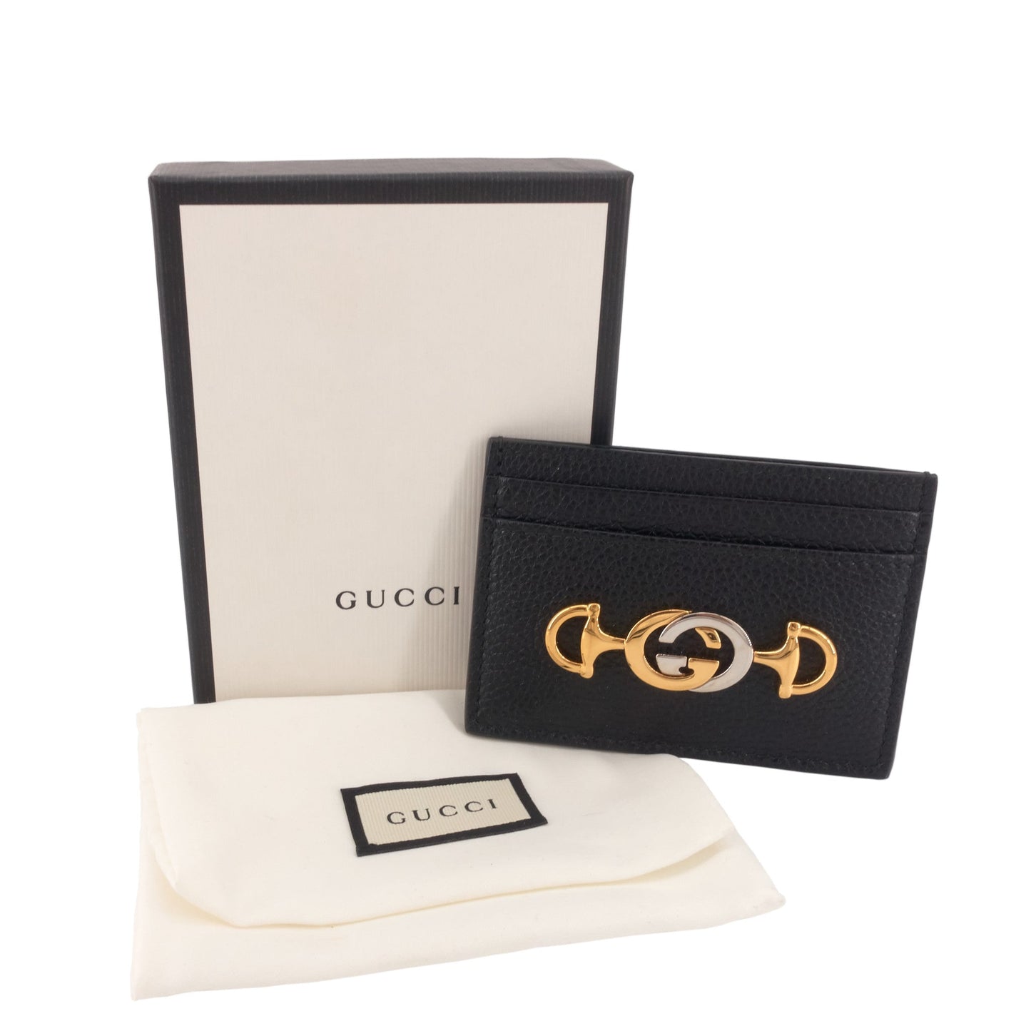 Gucci Zumi GG Horsebit Cardholder