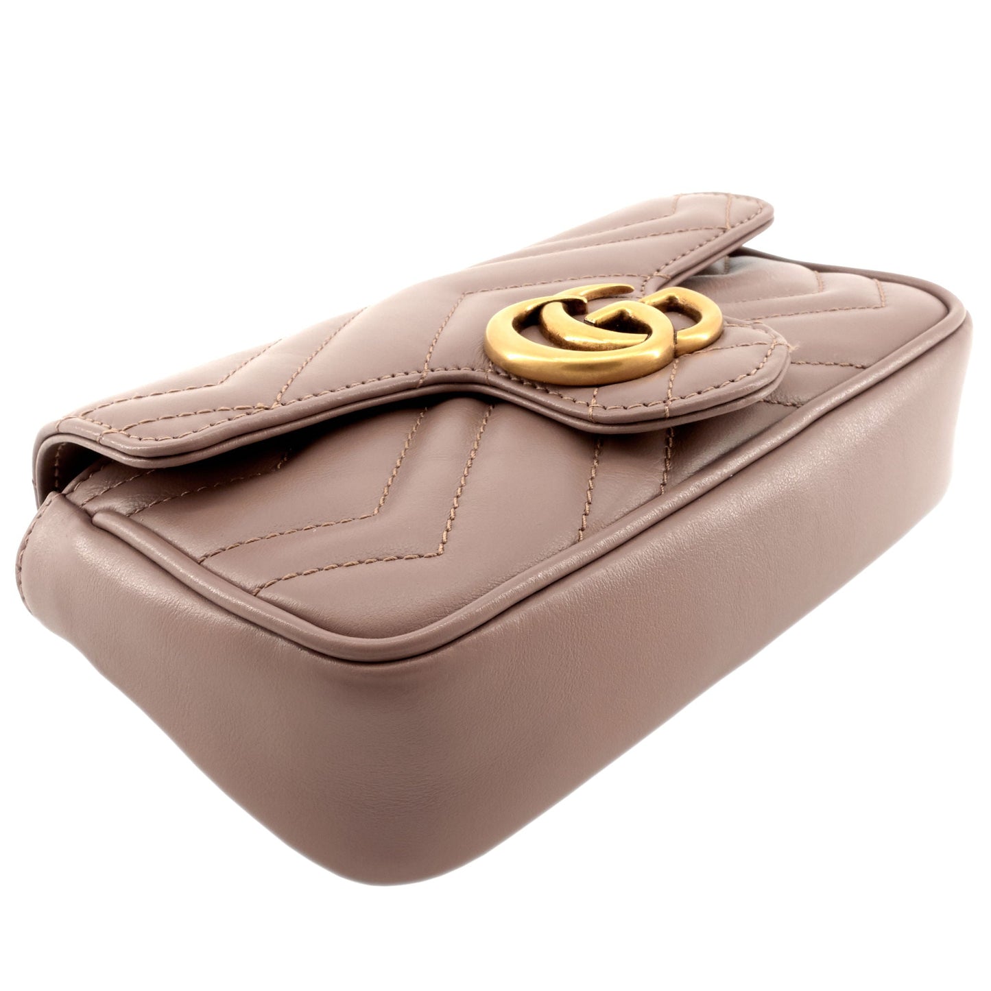 Gucci Marmont Super Mini Calfskin Leather Bag