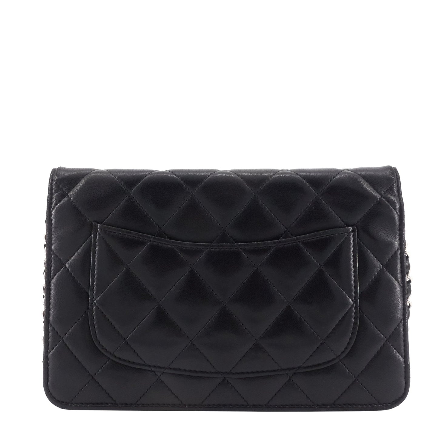 Chanel Lambskin Leather Wallet on Chain Bag
